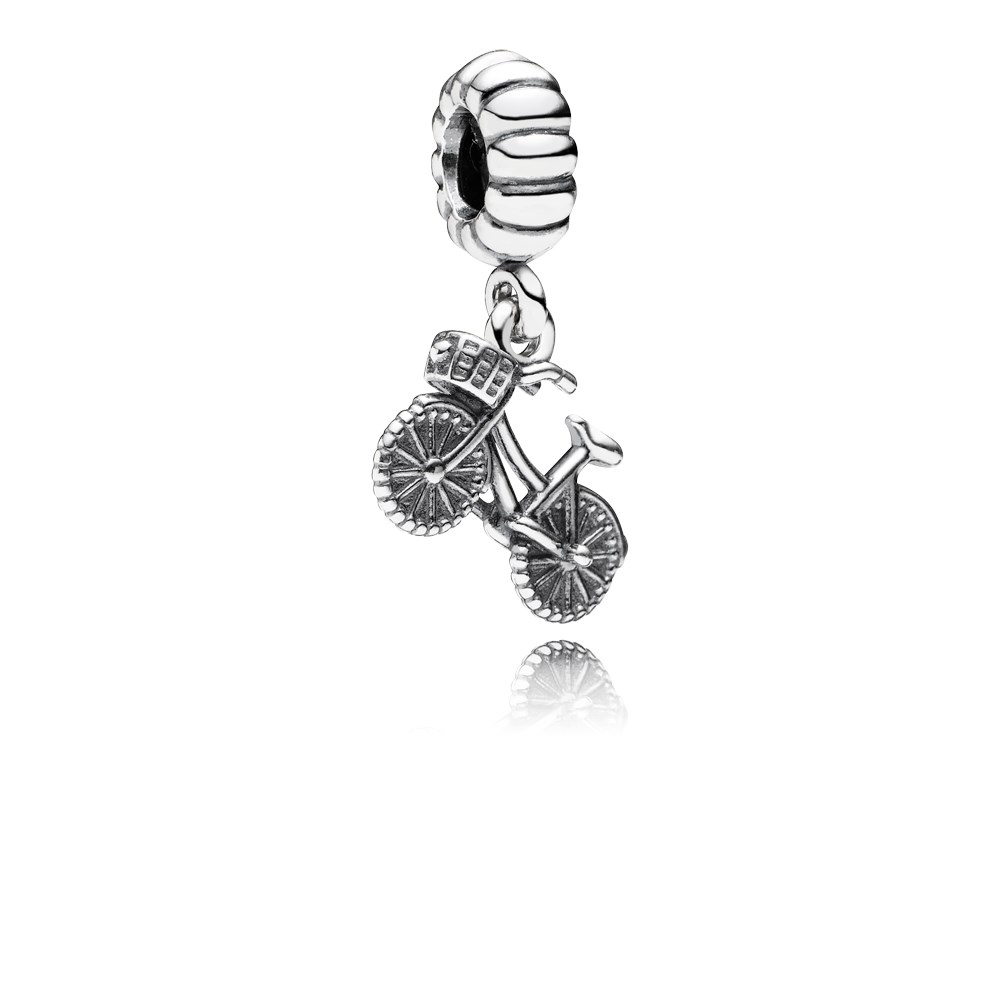 PANDORA Bicycle Silver Hangende bedel - 791266