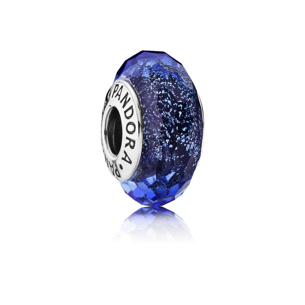 PANDORA Blauwe Murano Bedel 791646