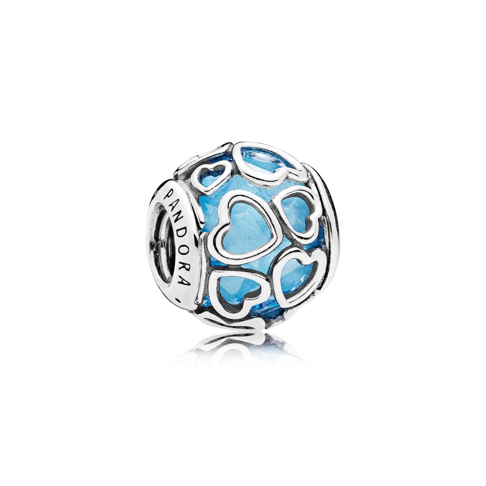 PANDORA Blue Encased In Love Bedel - 792036Nbs