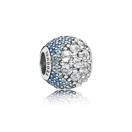 PANDORA Blue Enchanted Pavé Bedel 797032NABMX