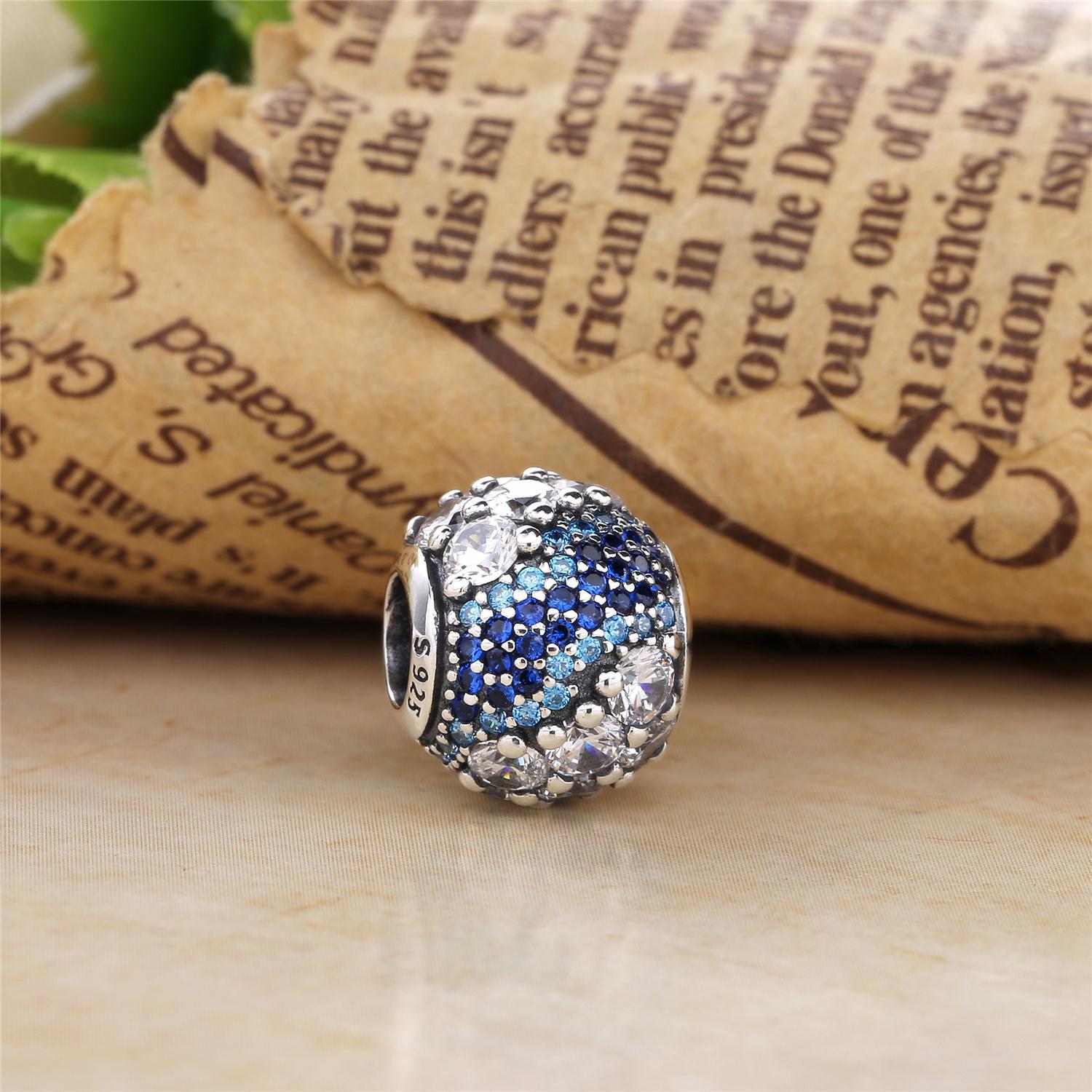 PANDORA Blue Enchanted Pavé Bedel 797032NABMX