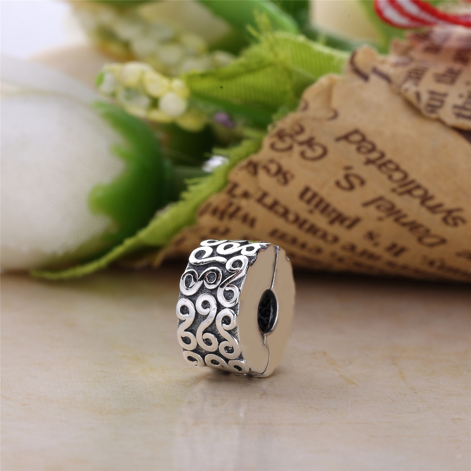 PANDORA Clip Met Krulpatroon 790338