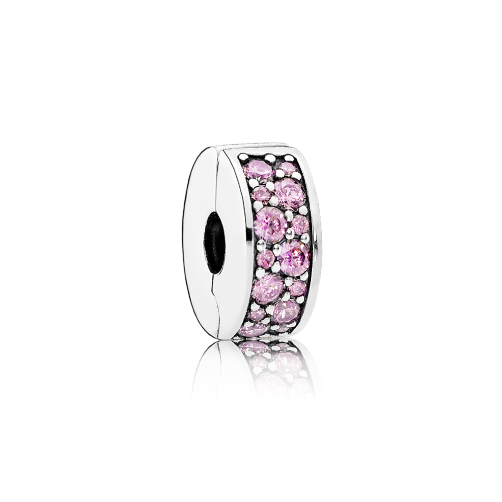 PANDORA Clip Roze Elegantie 791817PCZ