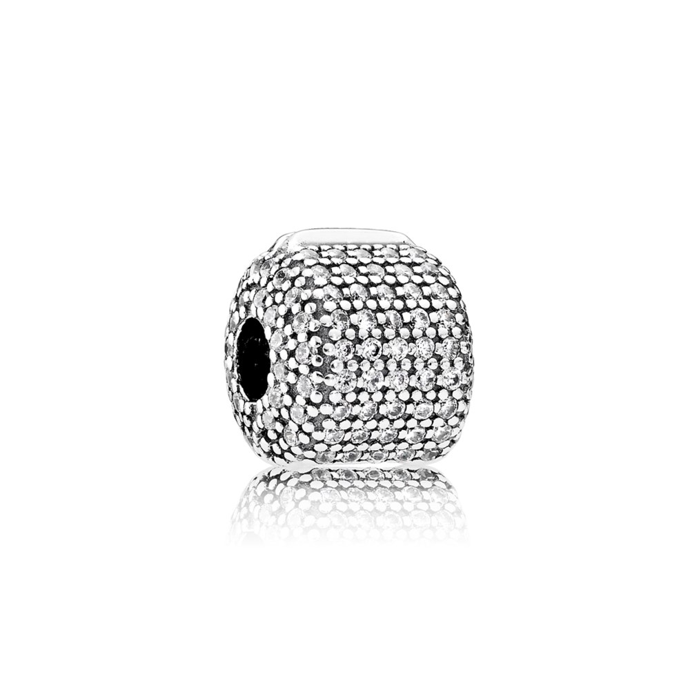 PANDORA Clip Stralende Pavé 791873CZ