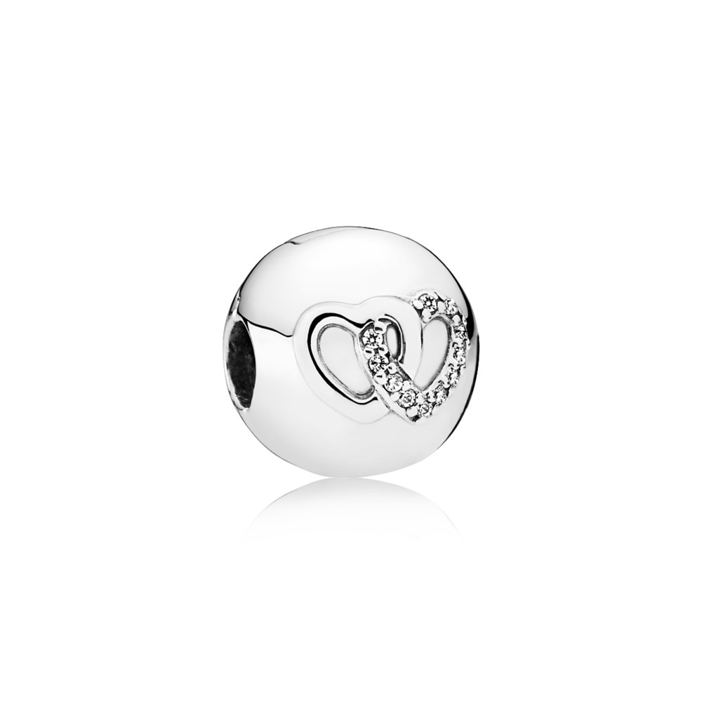 PANDORA Clip Verbonden Liefde - 792150CZ