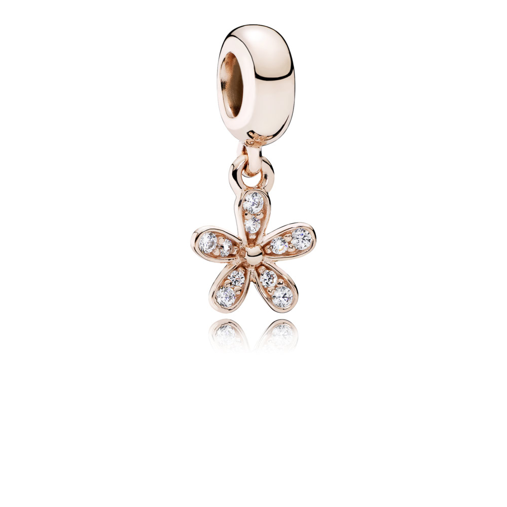 PANDORA Dazzling Daisy Pendant Bedel - 781491CZ