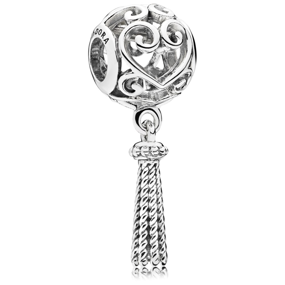 PANDORA Enchanted Heart Tassel Hangende bedel 797037