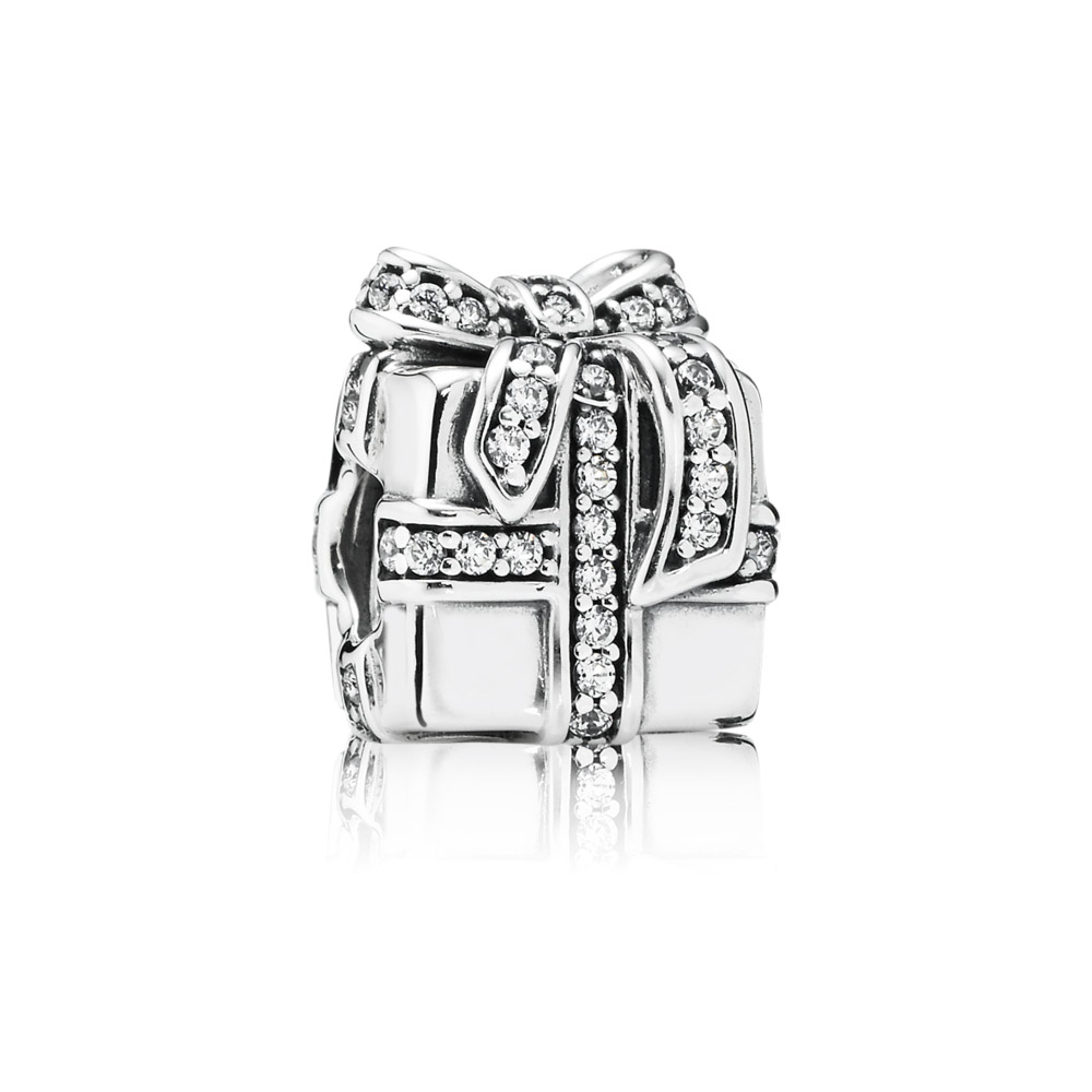 PANDORA Gift Silver Bedel With Cubic Zirconia - 791400CZ