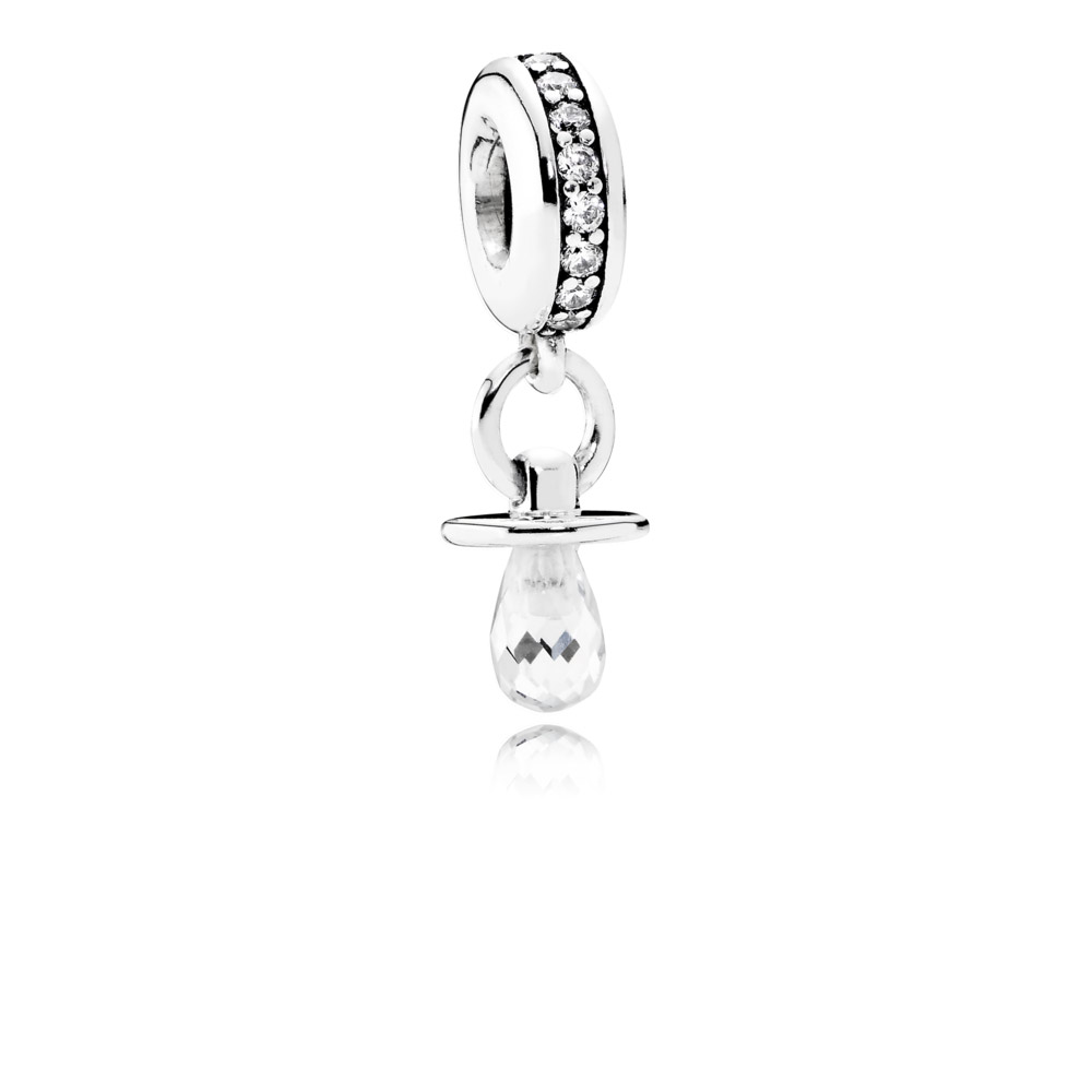 PANDORA Hangende Bedel Baby Speentje 791890CZ