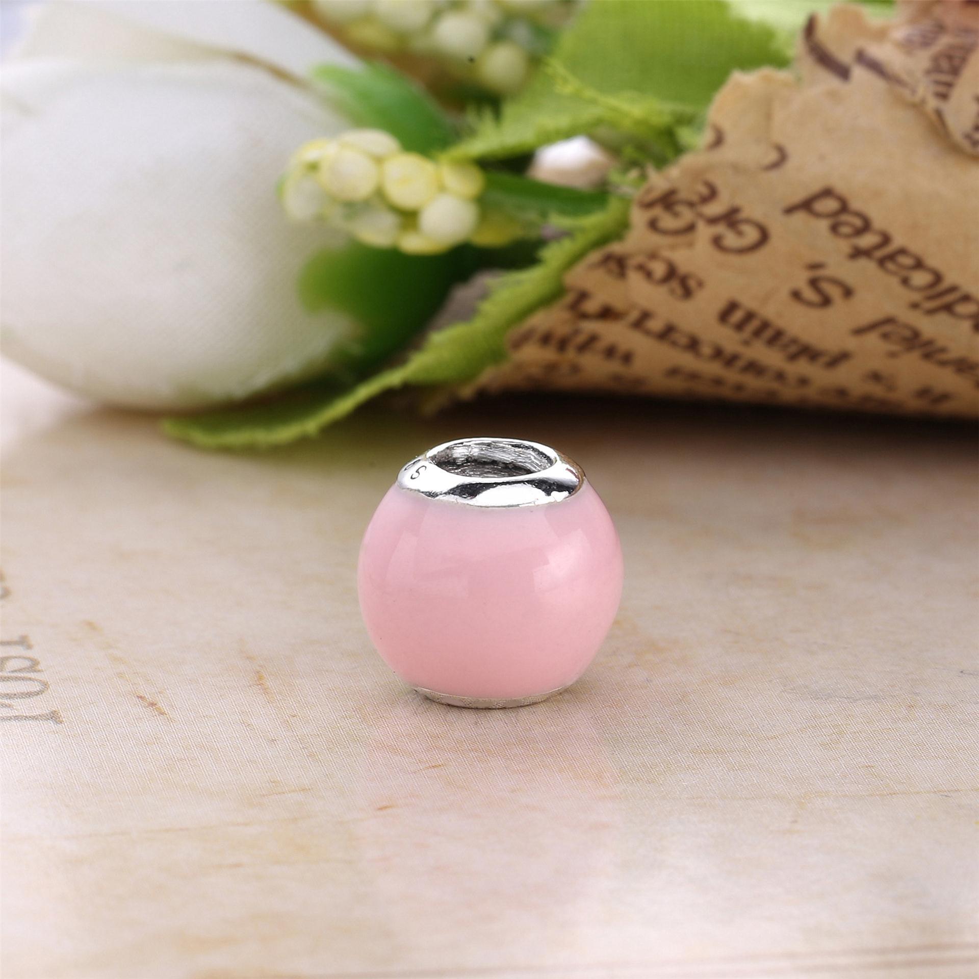 PANDORA Opalescent Pink Geometric Facets Bedel - 791722Nop