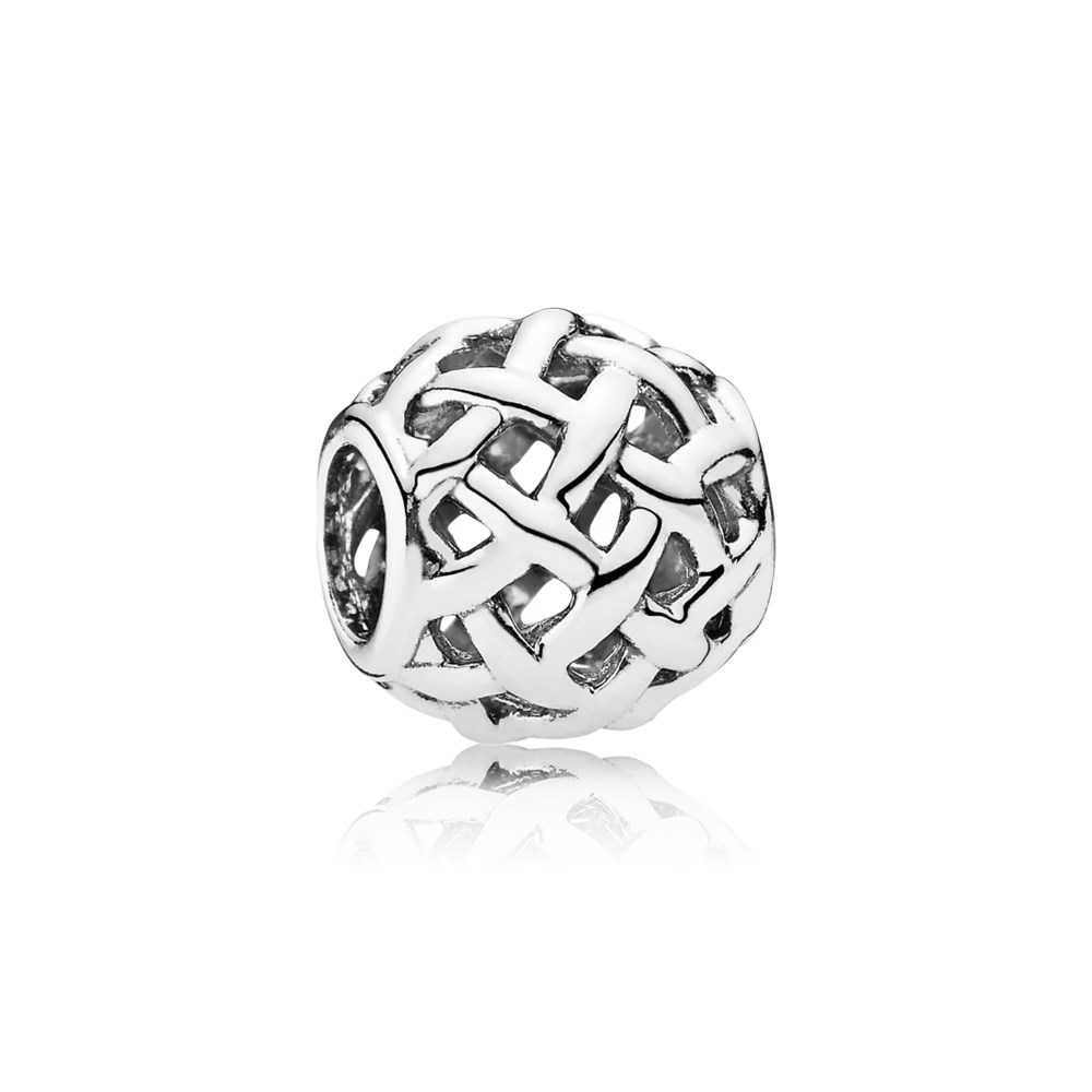 PANDORA Openwork Basketweave Bedel - 790973