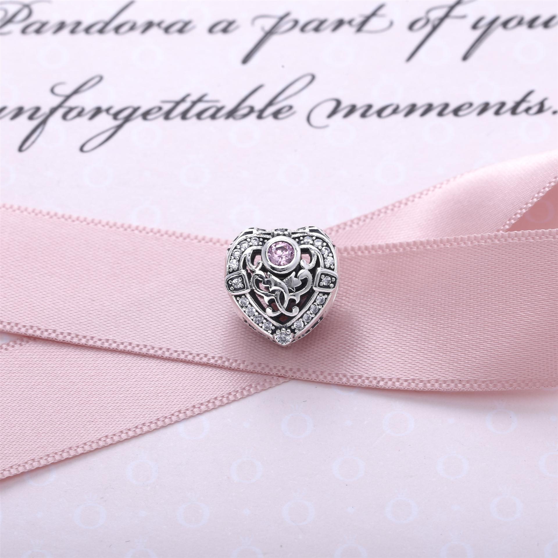 PANDORA Opulent Heart Bedel - 791964CZo