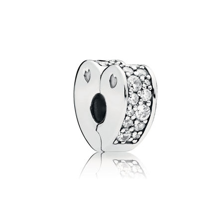 PANDORA Sparkling Arcs Of Love Clip 797020CZ