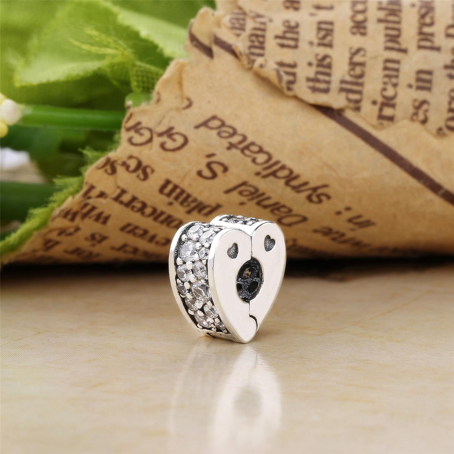 PANDORA Sparkling Arcs Of Love Clip 797020CZ