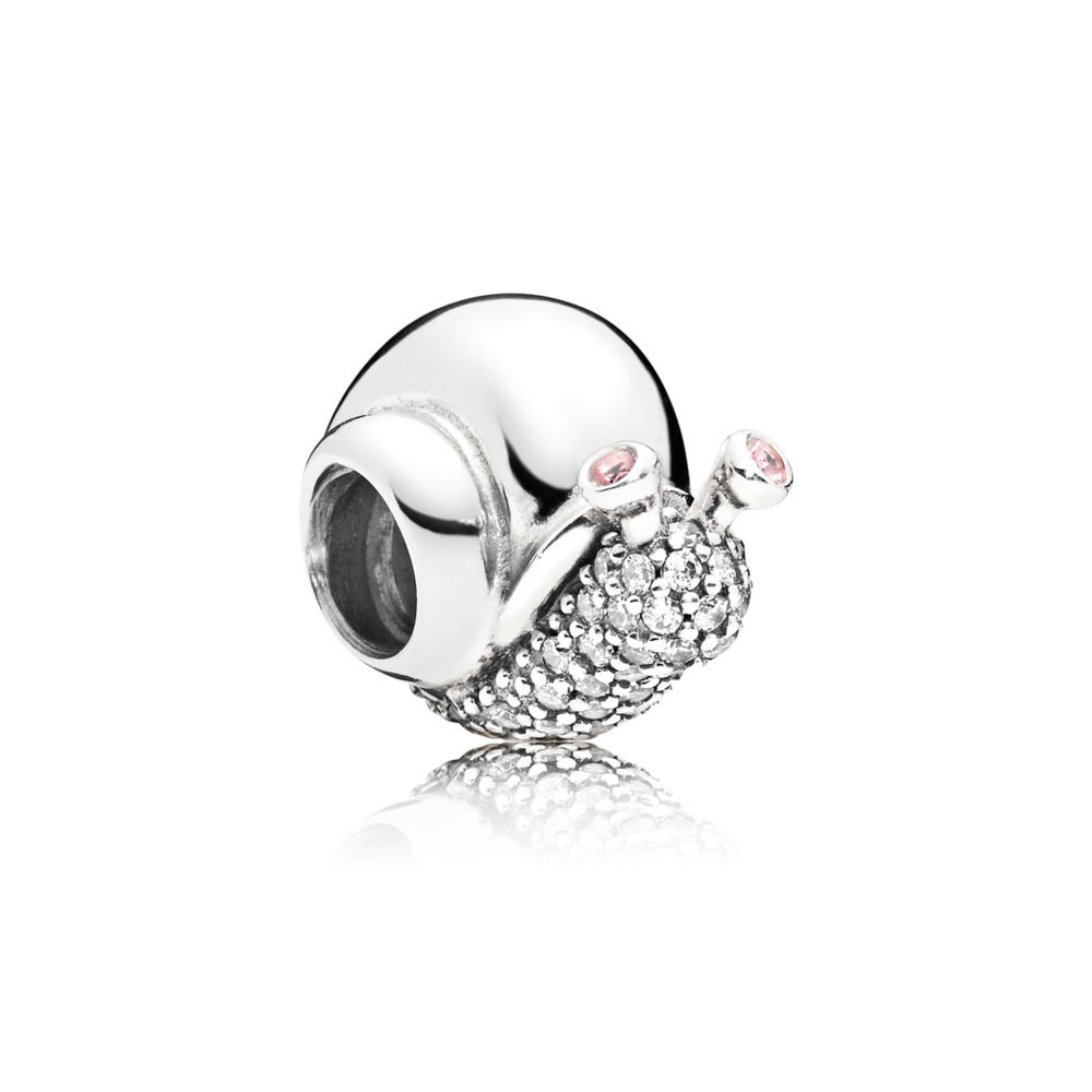 PANDORA Sparkling Snail Bedel 797063CZ