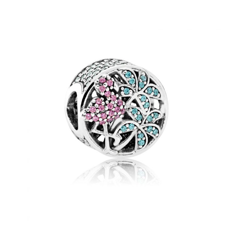 PANDORA Tropical Flamingo Bedel - 792117CZs