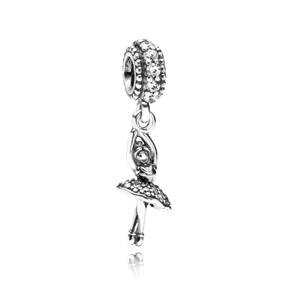 Pandora Zilveren Balletdanseres Hangende Bedel 791365CZ