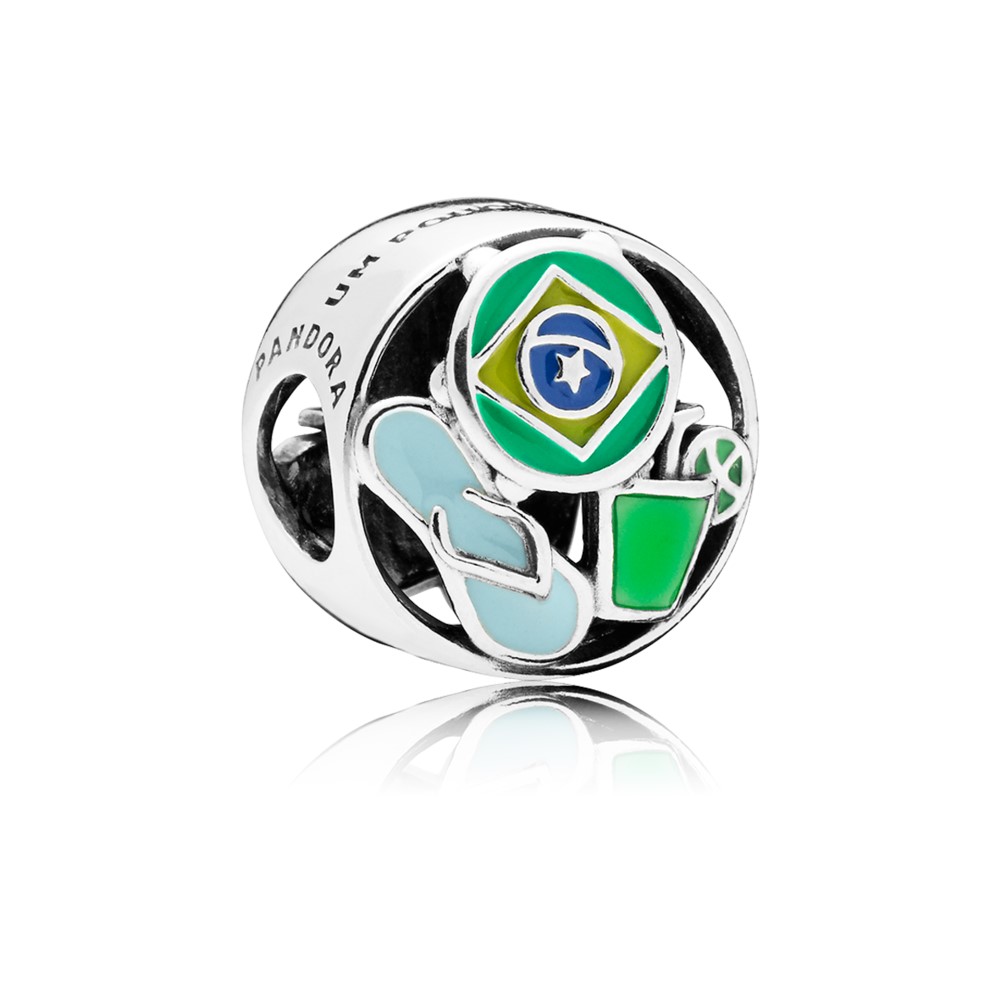 Pandora Zilveren Brazilië Bedel 797219ENMX