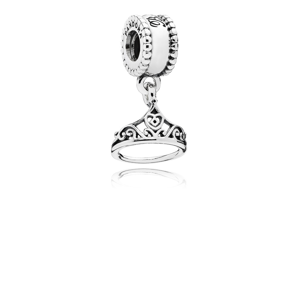 Pandora Zilveren Disney, Belle Tiara Hangende Bedel 791568