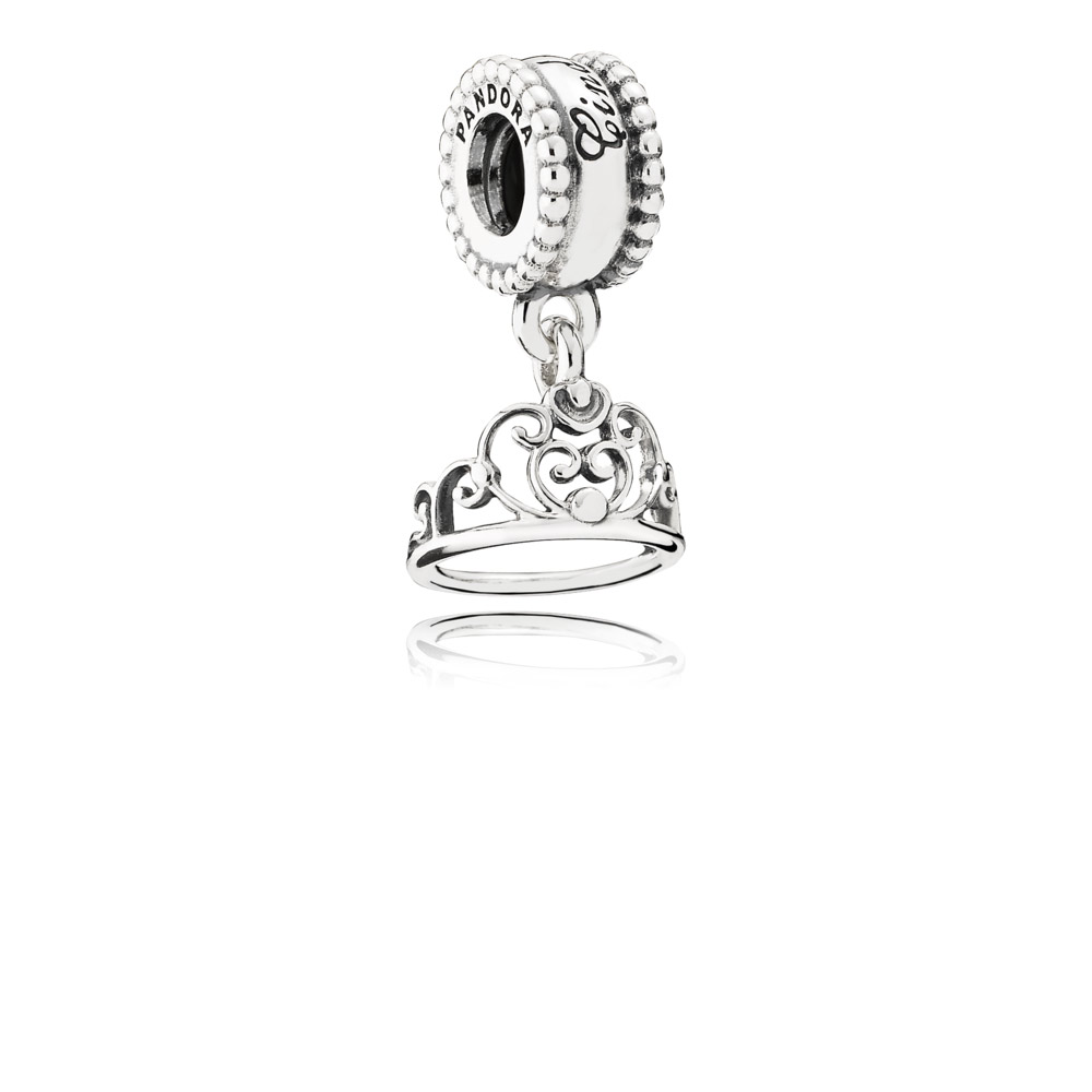 Pandora Zilveren Disney, Cinderella Tiara Hangende Bedel 791570