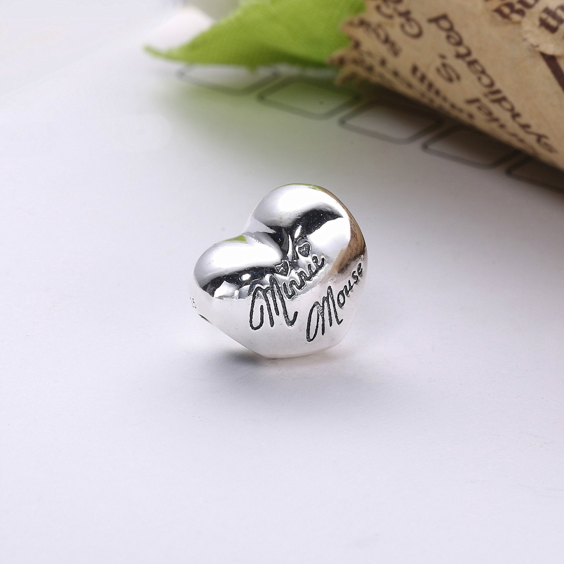 Pandora Zilveren Disney, Mickey Mouse Handtekening Bedel 7501057370325P