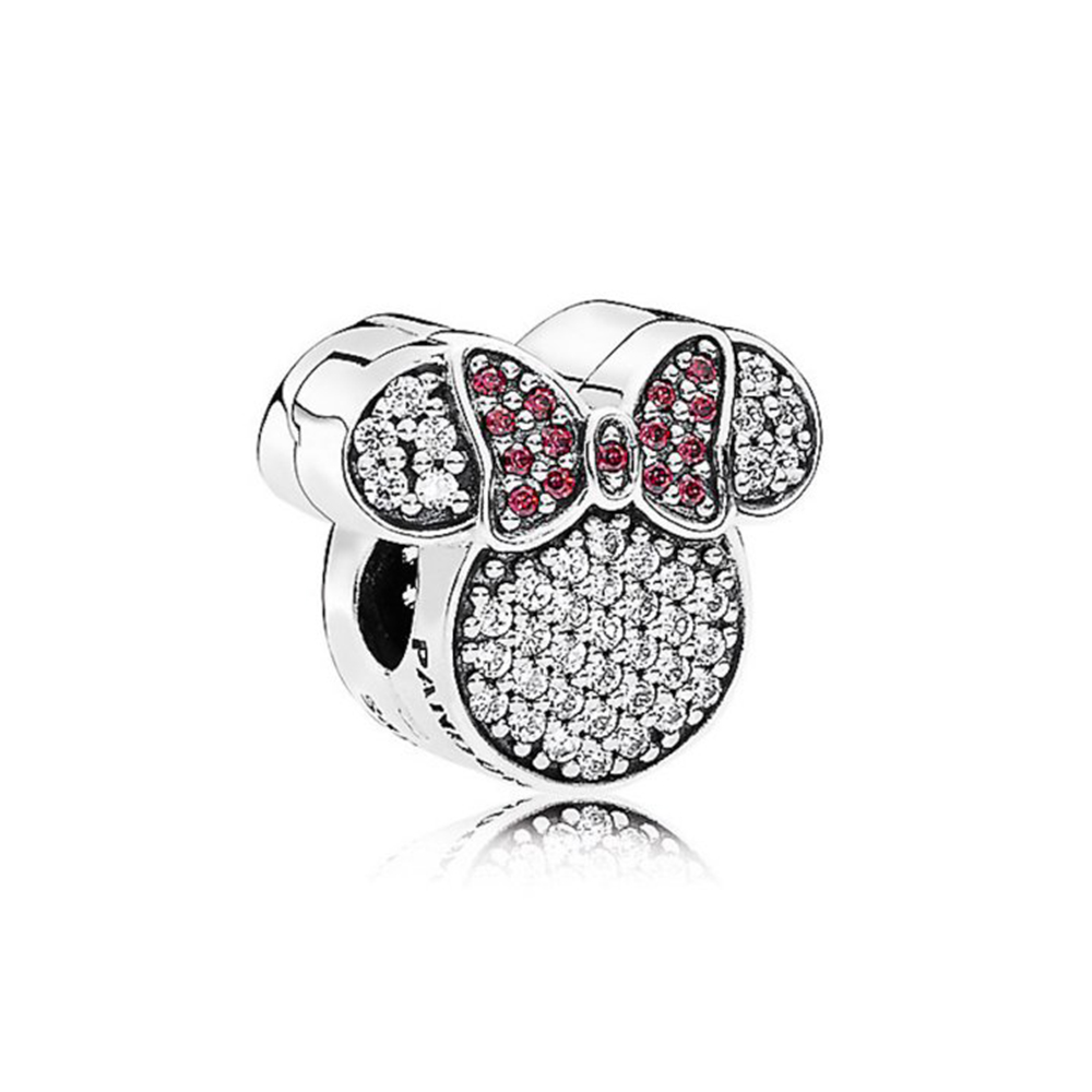 Pandora Zilveren Disney, Minnie Mouse Ears Bedel 7501055891078P