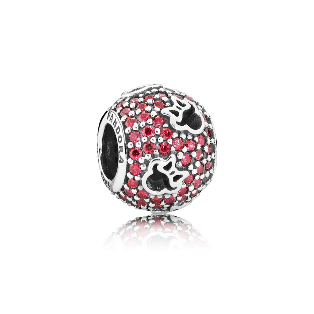 Pandora Zilveren Disney, Minnie Silhouetten Bedel 791584CZr