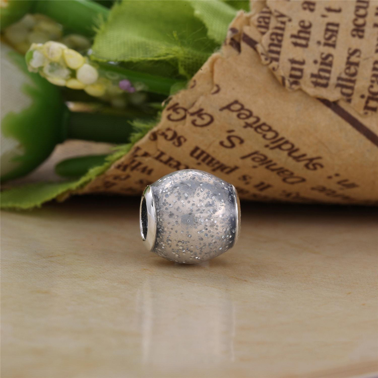 PANDORA Zilveren Glitter Bedel 796327EN144