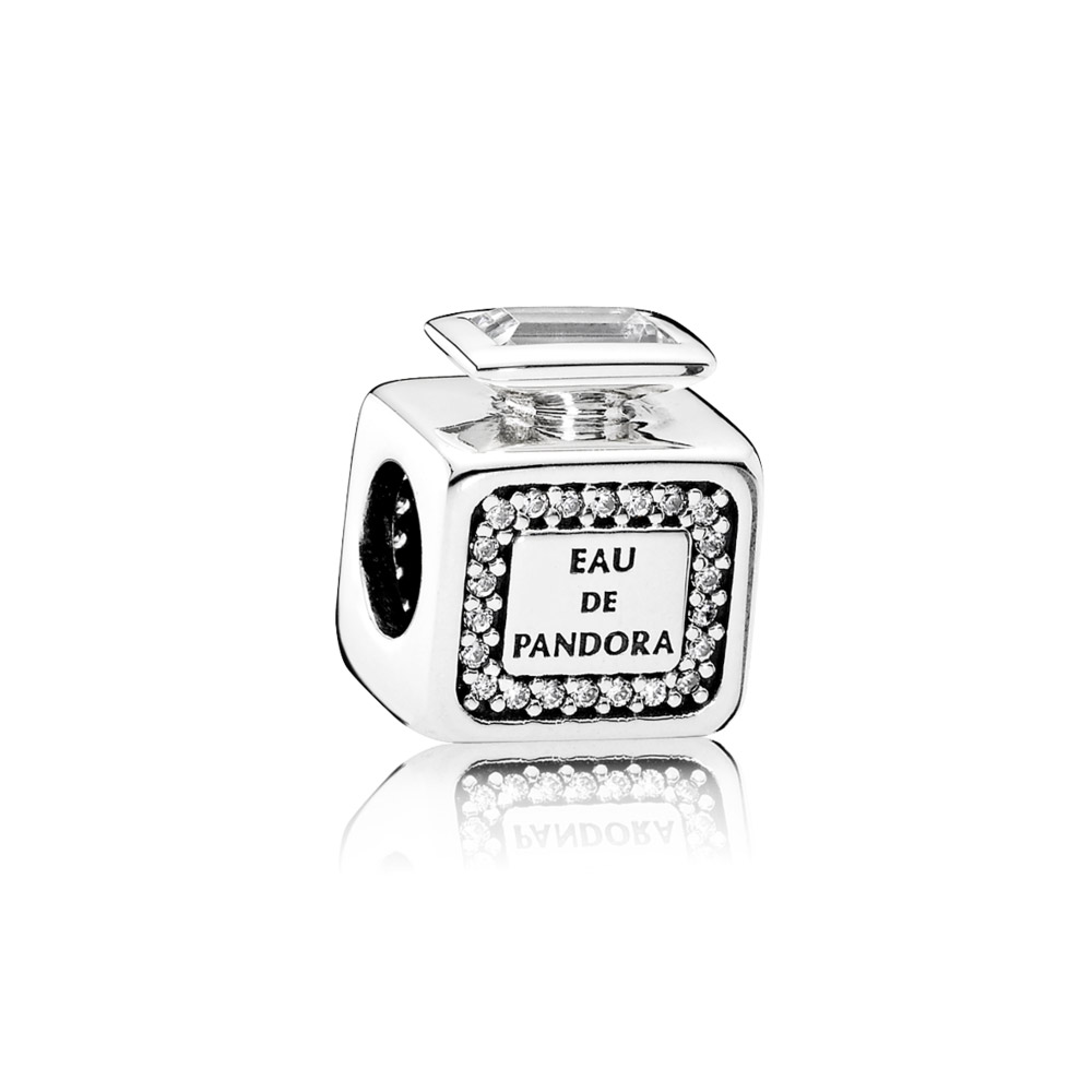 Pandora Zilveren Handtekening Geur Bedel 791889CZ