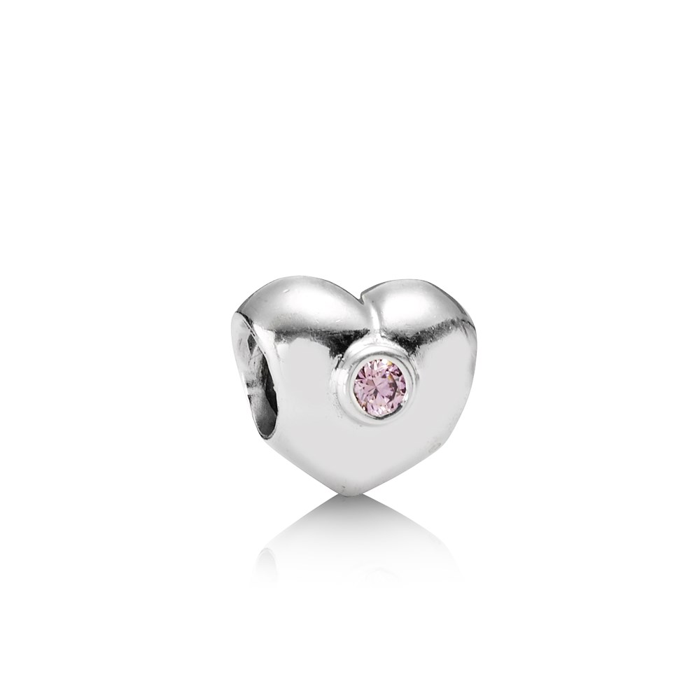 Pandora Zilveren Hart Bedel 790134PCZ