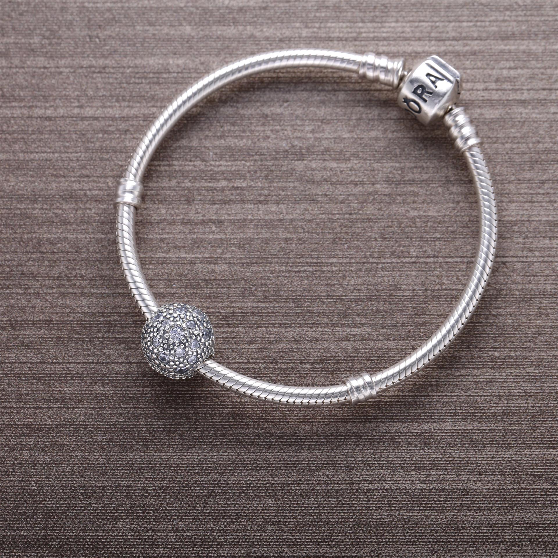 Pandora Zilveren Kosmische Sterren Clip 791286CZ