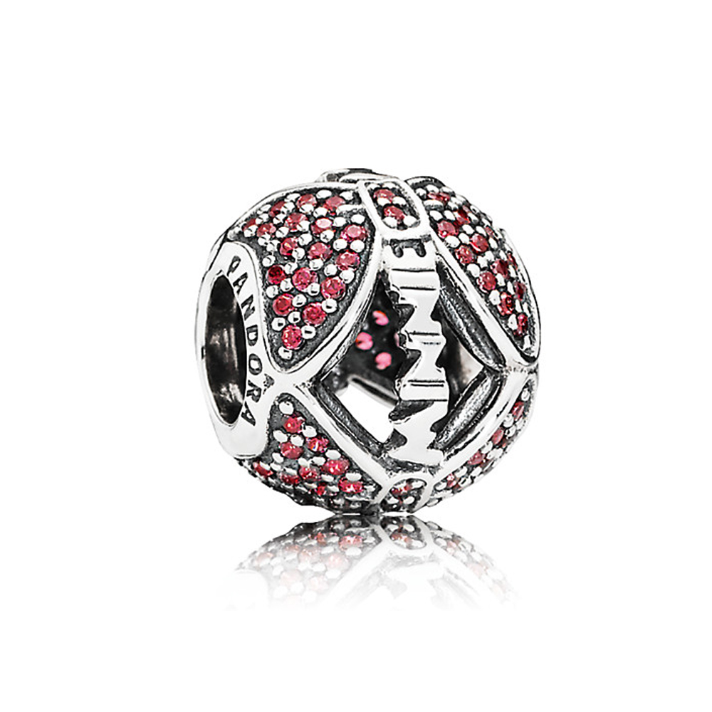 Pandora Zilveren Minnie Mouse "De Sprankelende Boog Van Minnie" Bedel 7501055880562P