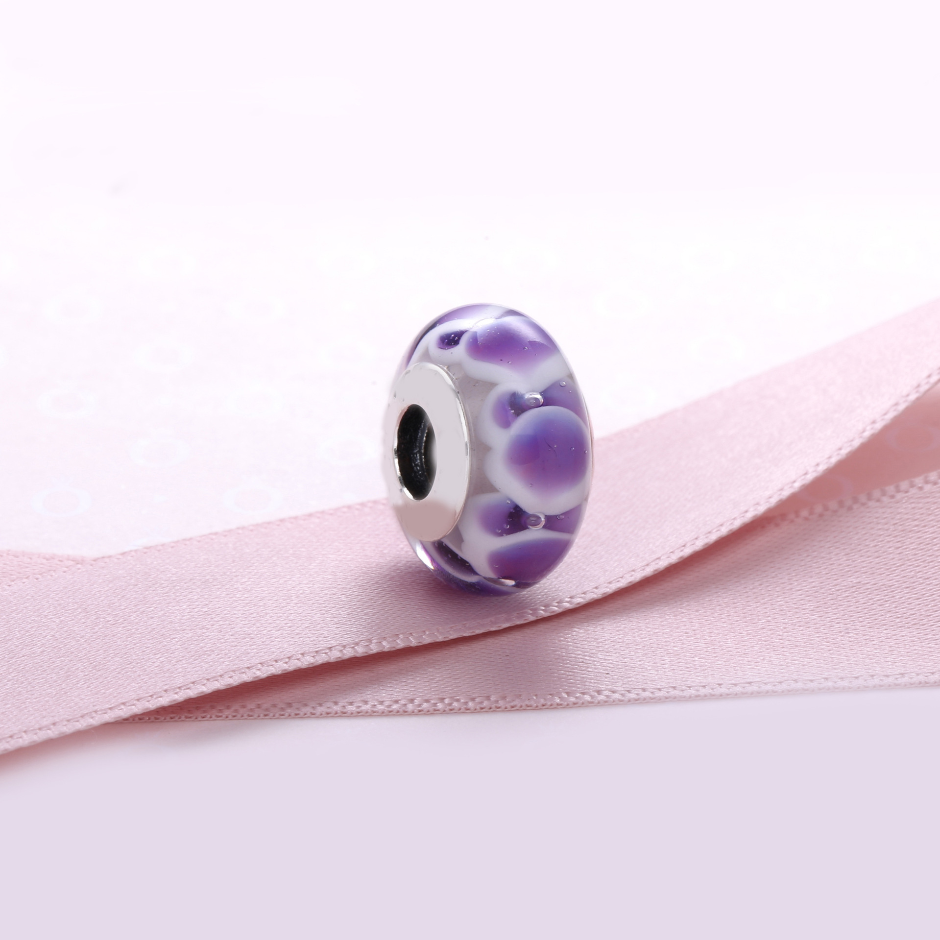 Pandora Zilveren Murano Glass Bedel Pl00042-1