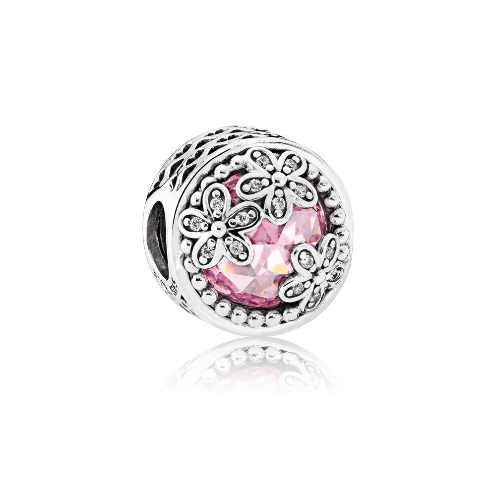 Pandora Zilveren Oogverblindende Daisy Meadow Bedel 792055PCZ