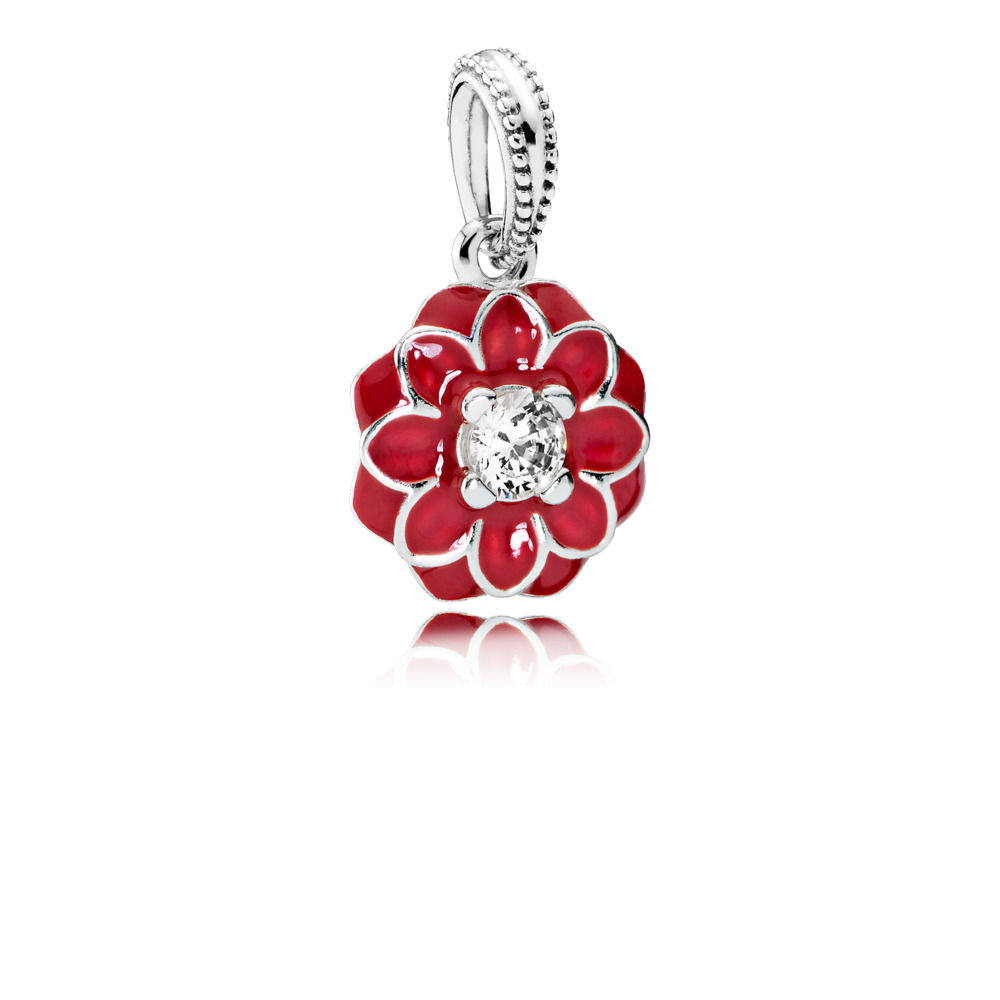 Pandora Zilveren Oriental Bloom Hangende Bedel 791829CZ