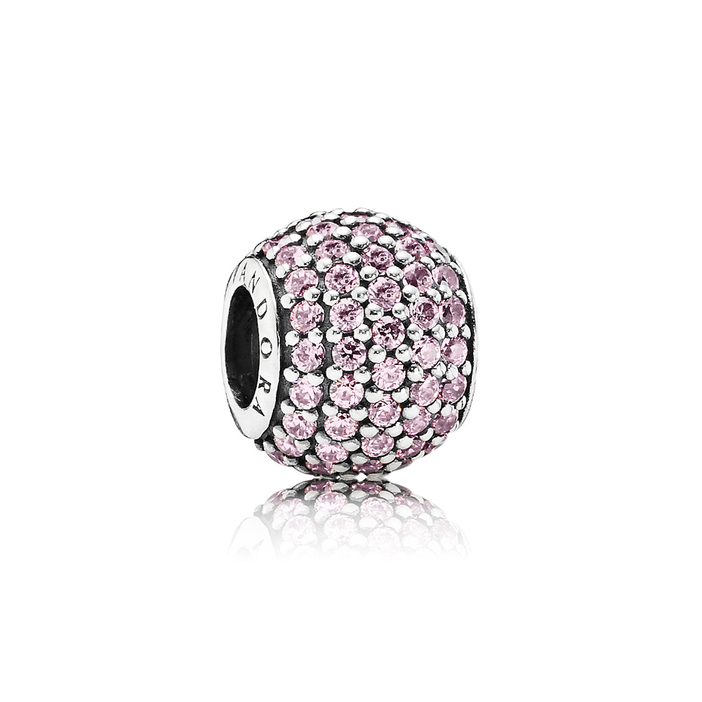 Pandora Zilveren Pavé Bal Bedel 791051PCZ