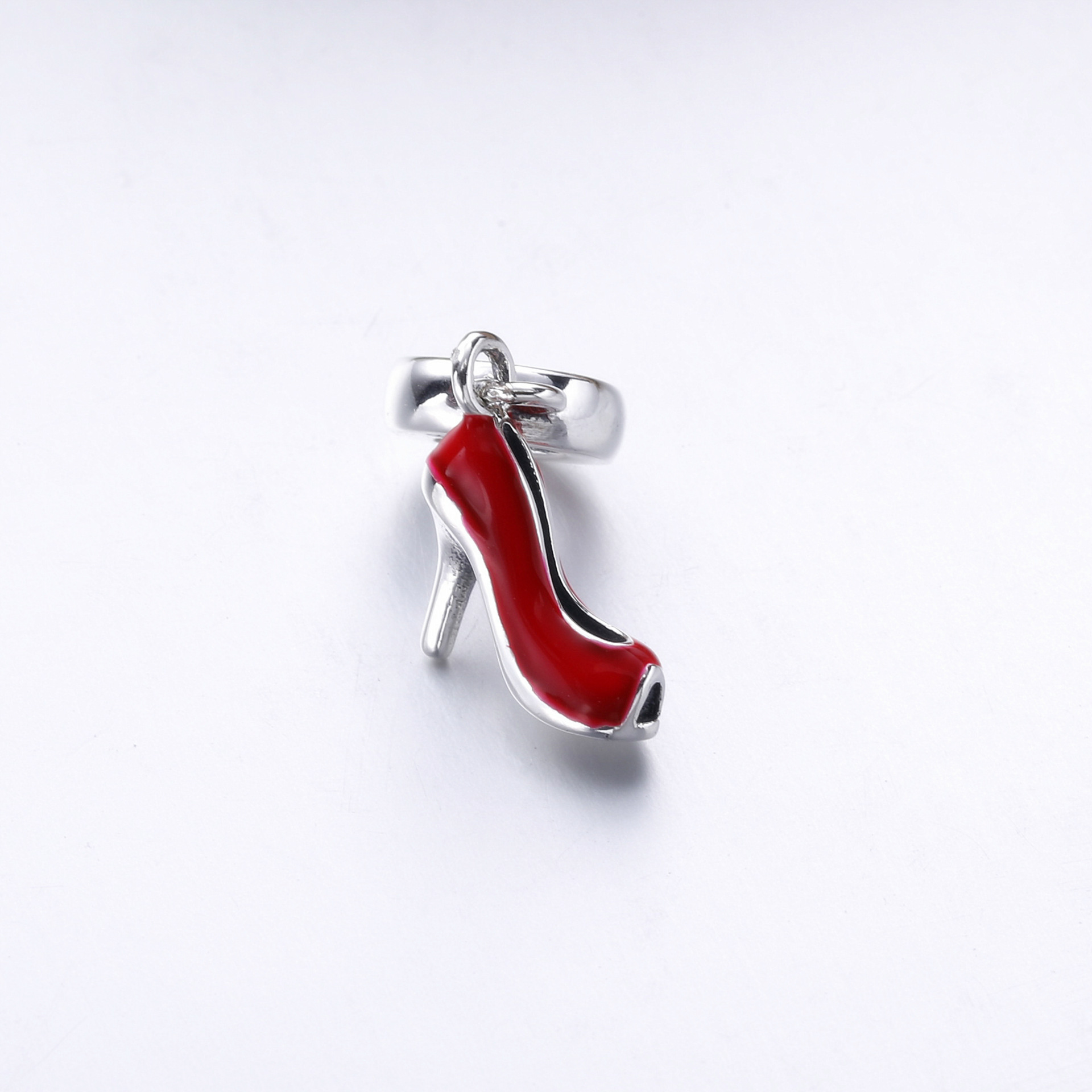 Pandora Zilveren Red Stiletto Hangende Bedel 792154En09