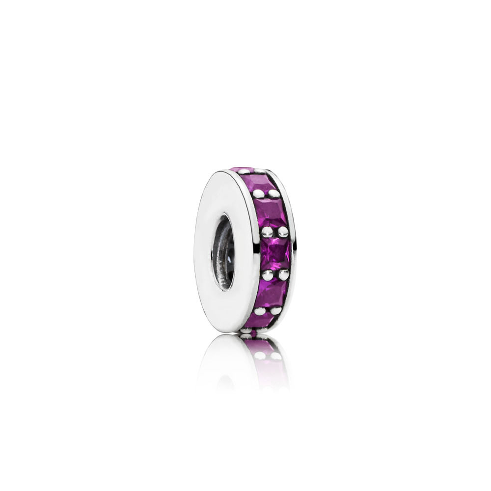 Pandora Zilveren Royal Purple Eternity Spacer 791724Nrp