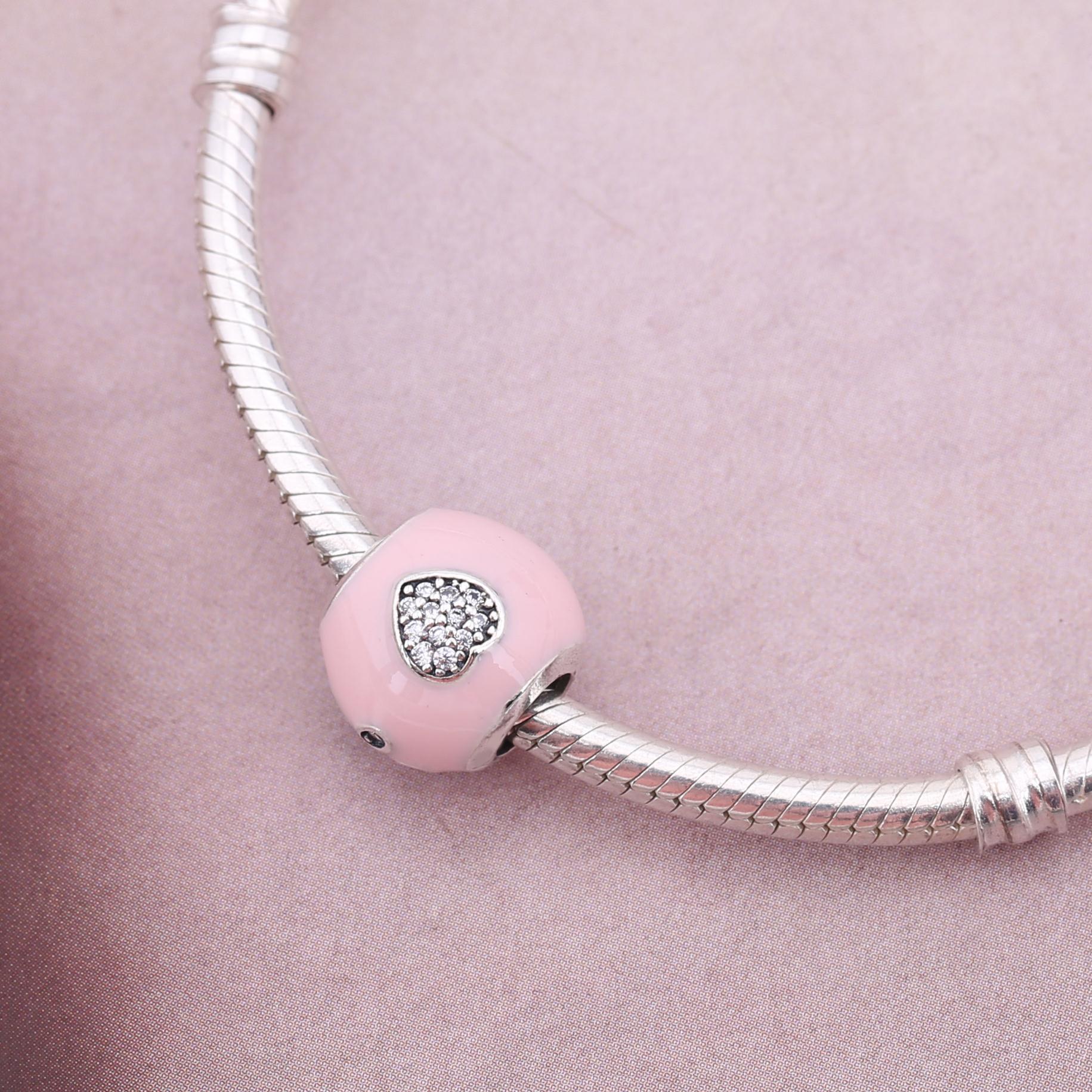 Pandora Zilveren Roze I Love Pet Bedel Pd0042-1