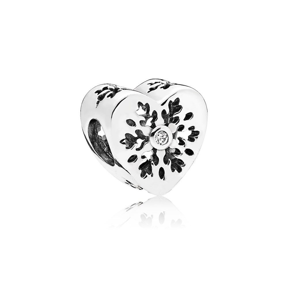 Pandora Zilveren Sneeuwvlok Bedel 796359CZ