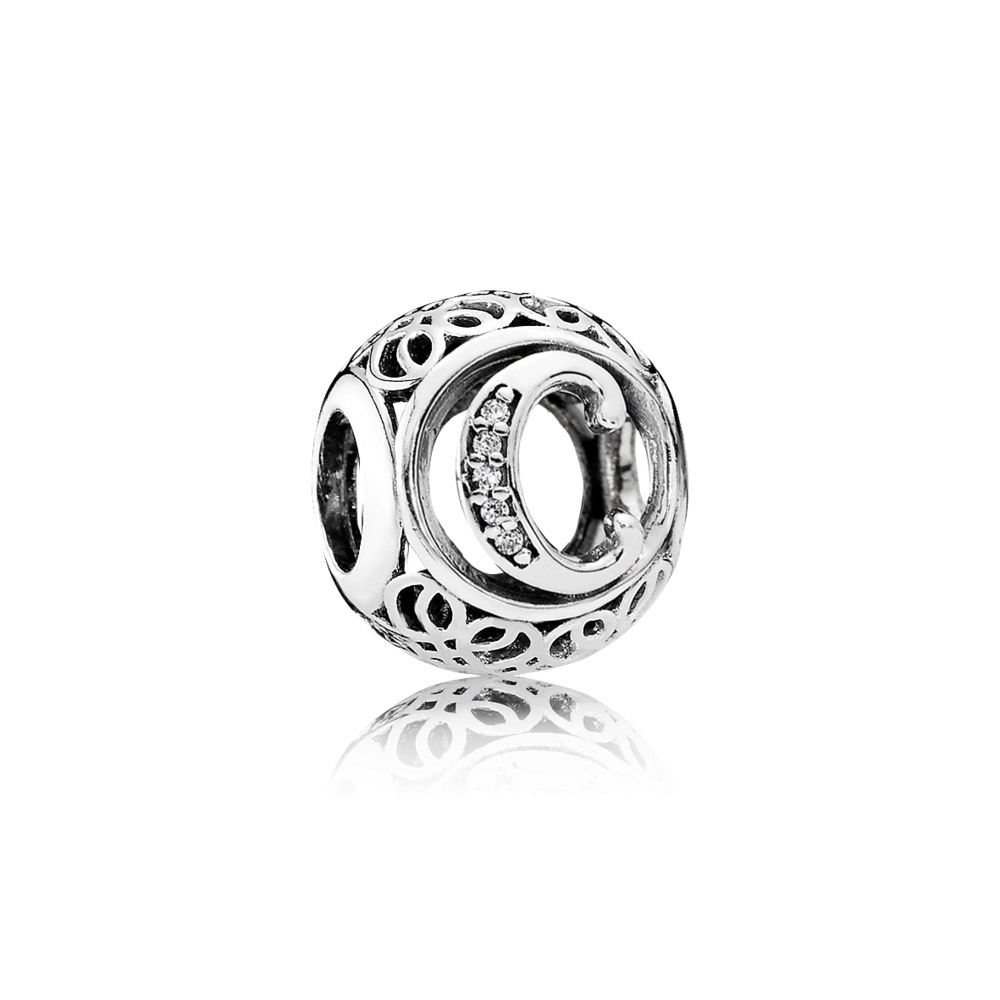 Pandora Zilveren Vintage C Bedel 791847CZ