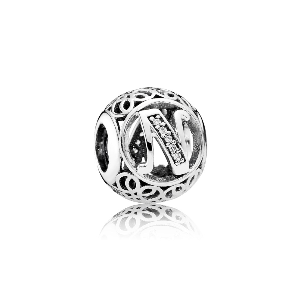 Pandora Zilveren Vintage N Bedel 791858CZ