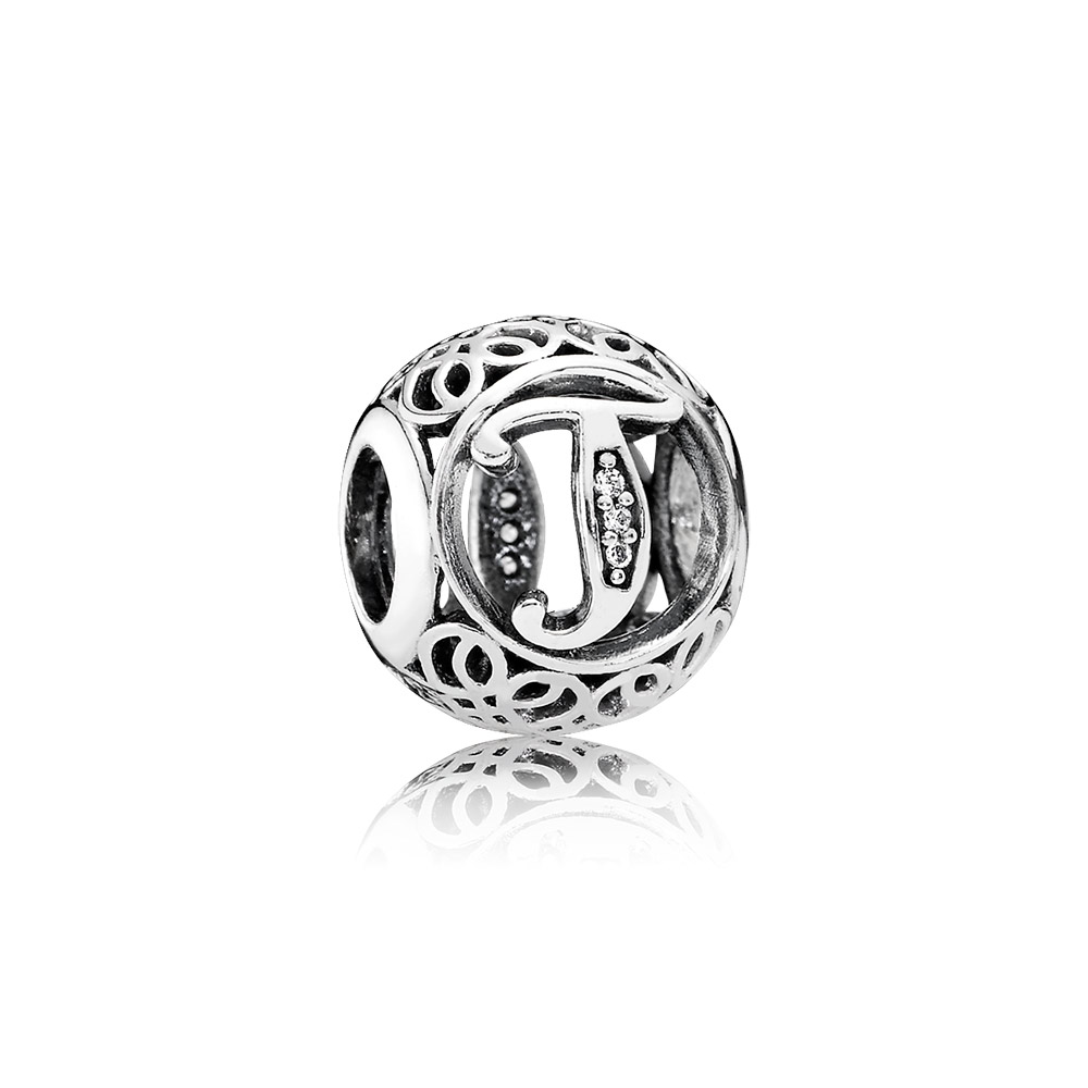 Pandora Zilveren Vintage T Bedel 791864CZ