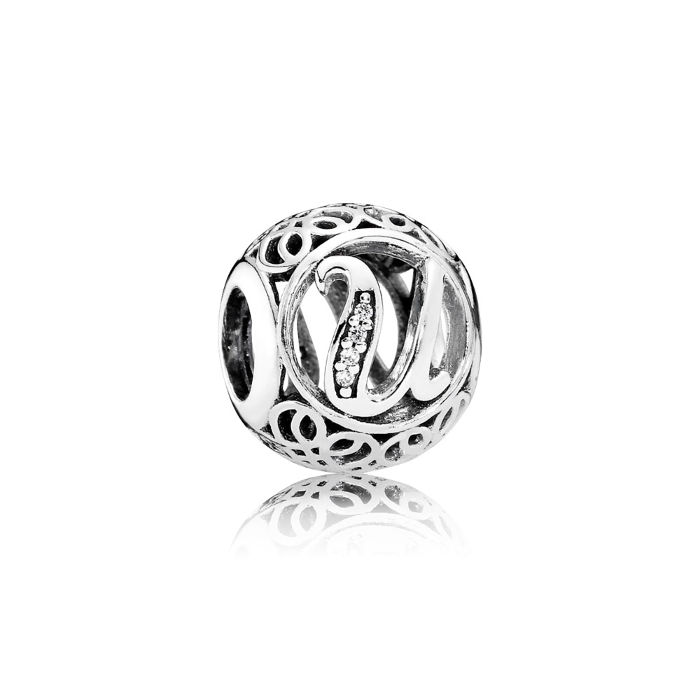 Pandora Zilveren Vintage U Bedel 791865CZ