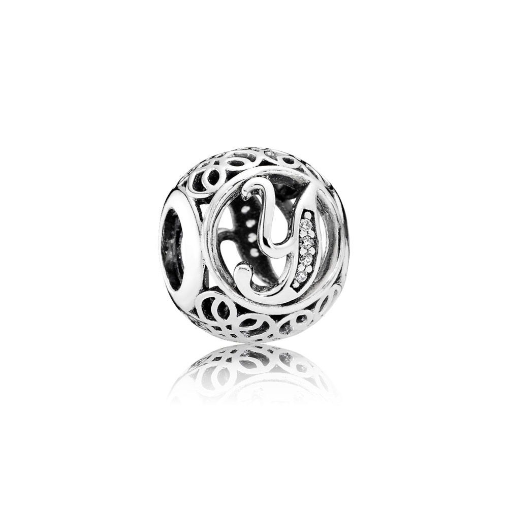 Pandora Zilveren Vintage Y Bedel 791869CZ