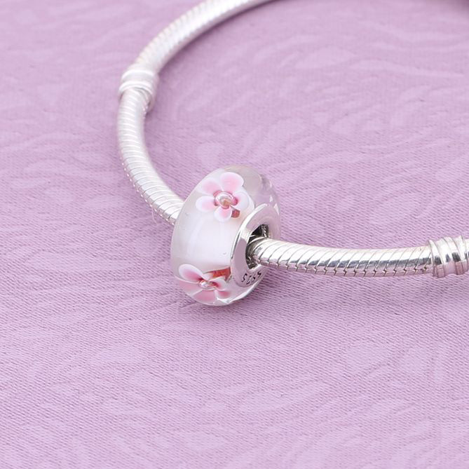 Pandora Zilveren Wilde Bloem Tribute Bedel 791636