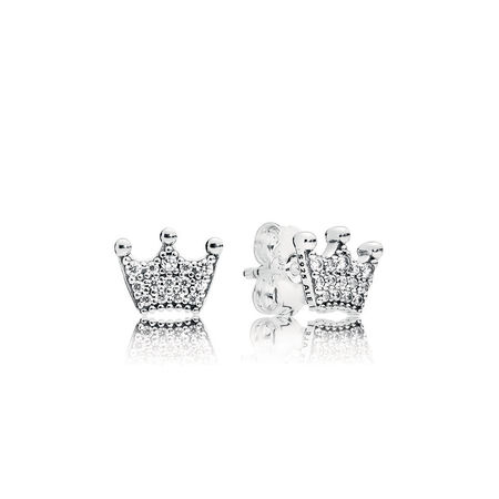 PANDORA Enchanted Crowns Oorbellen 297127CZ