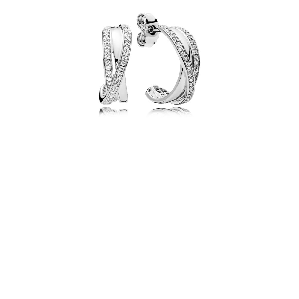 PANDORA Entwined Oorbellen 290730CZ