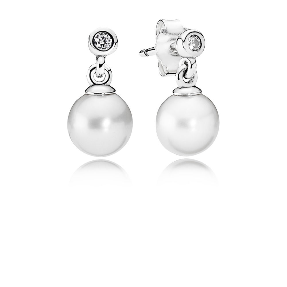 PANDORA Luminous Elegance Drop Earrings - 290694P