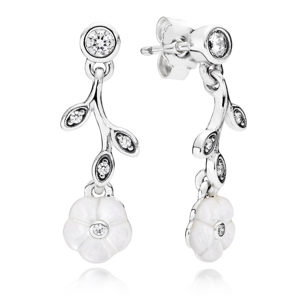 PANDORA Luminous Florals Drop Earrings - 290699Mop